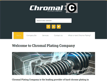 Tablet Screenshot of chromal.com